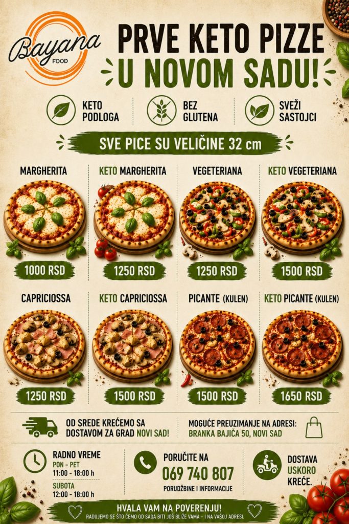 Bayana Food - Zdrava hrana bez glutena i vegan